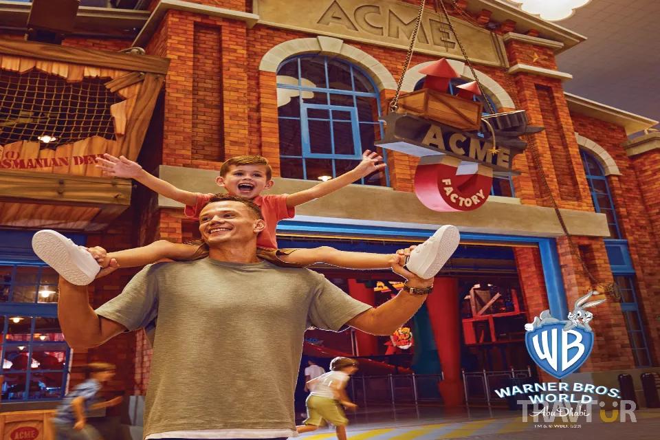 warner bros abu dhabi rides