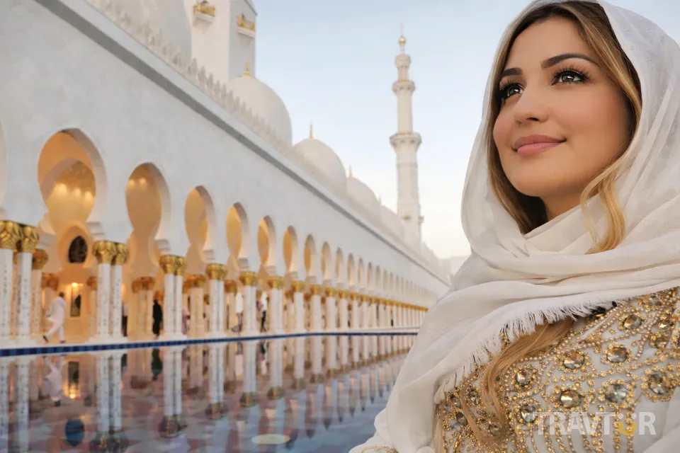 Sheikh Zayed Grand Mosque on Abu Dhabi City Tour with Qasr Al Watan Ticket