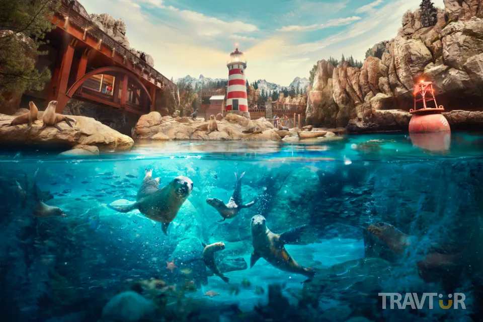SeaWorld Abu Dhabi indoor attraction
