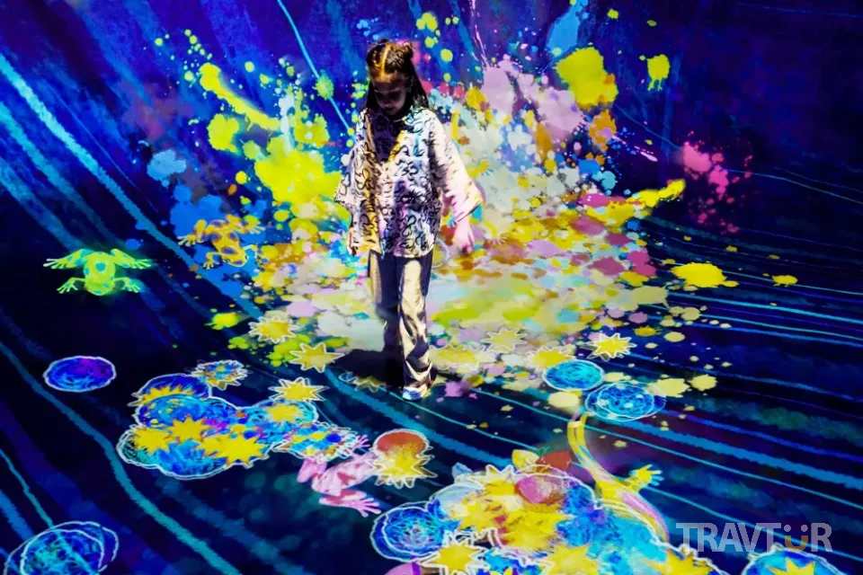 teamLab Phenomena immersive light