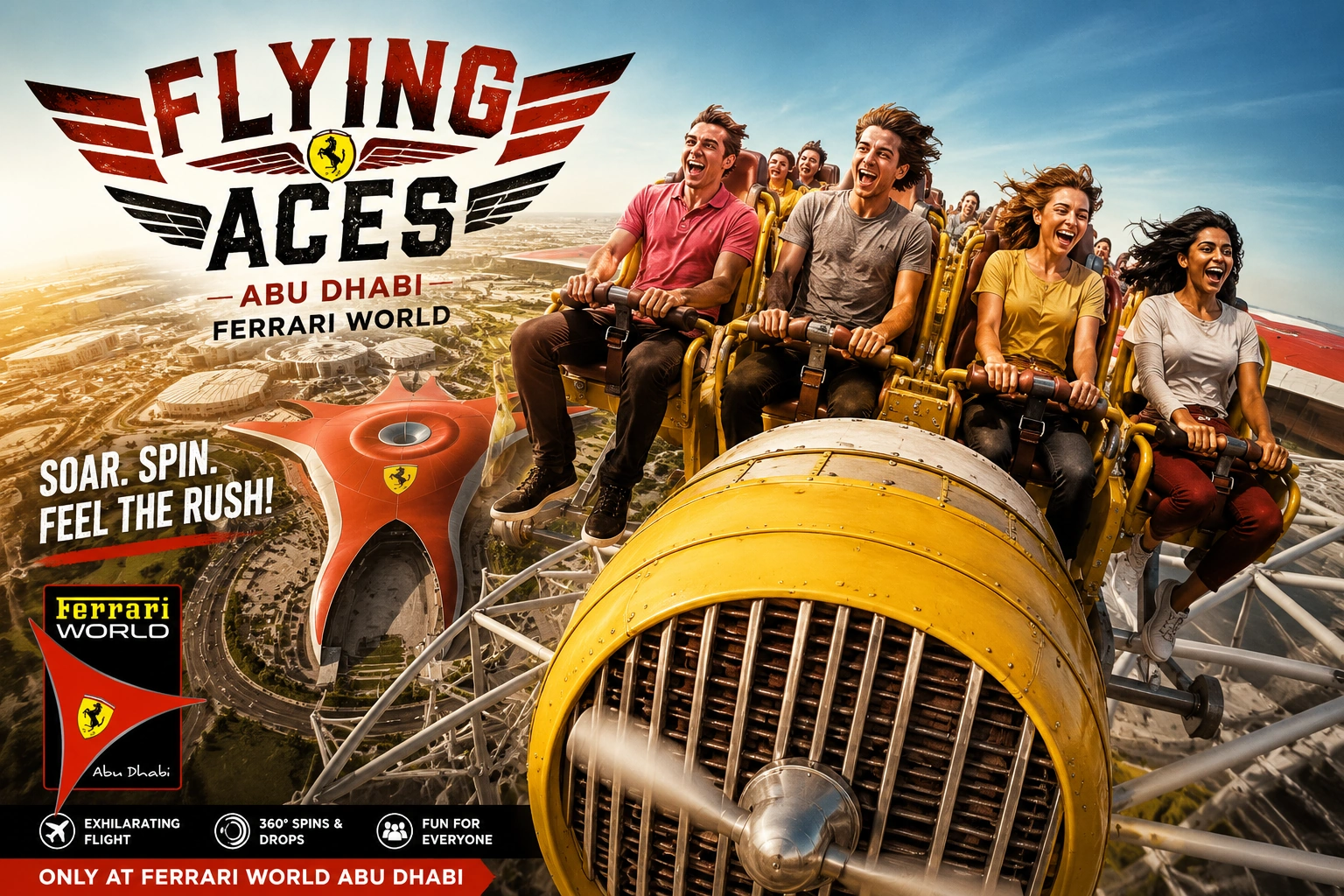 Dubai in October and November tour - Abu Dhabi Ferrari World Tour from Dubai