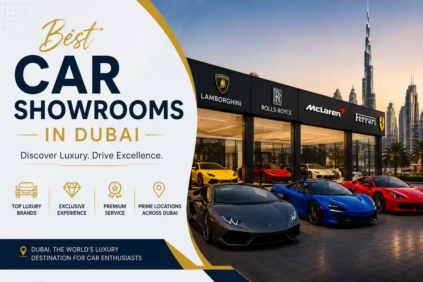 Best Places to See Supercars in Dubai