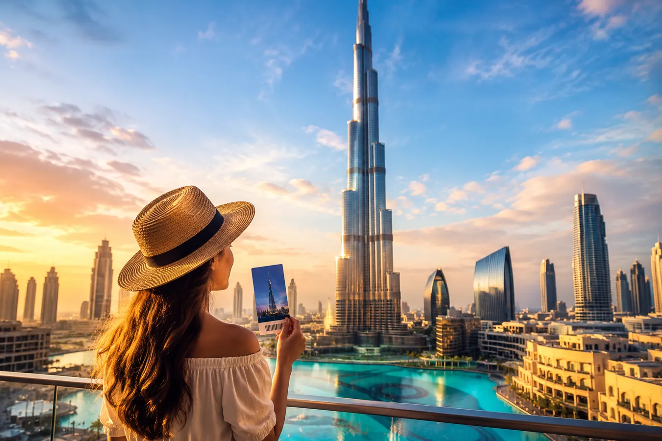 Dubai in October and November tour - Burj Khalifa Ticket with One Way Private Transfer