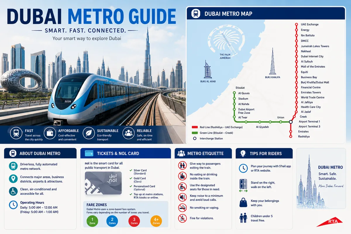 dubai metro guide