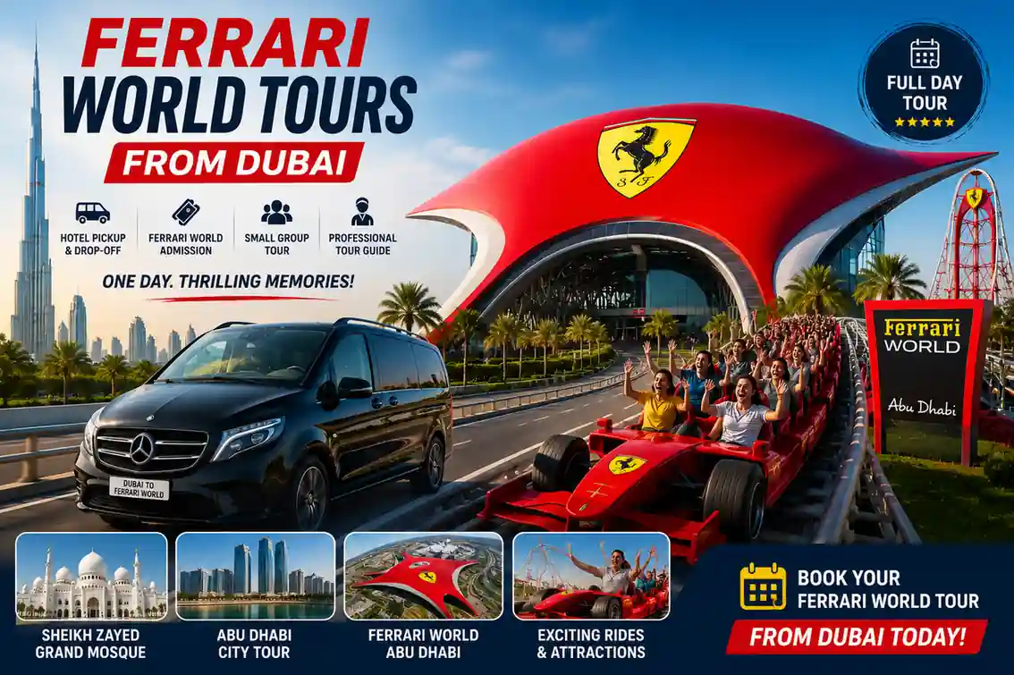 best ferrari world tours from dubai