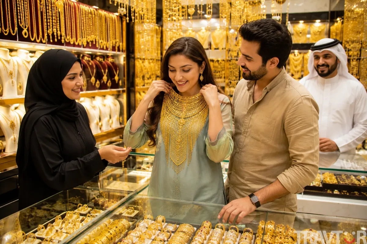 Dubai Gold Souk walking visit