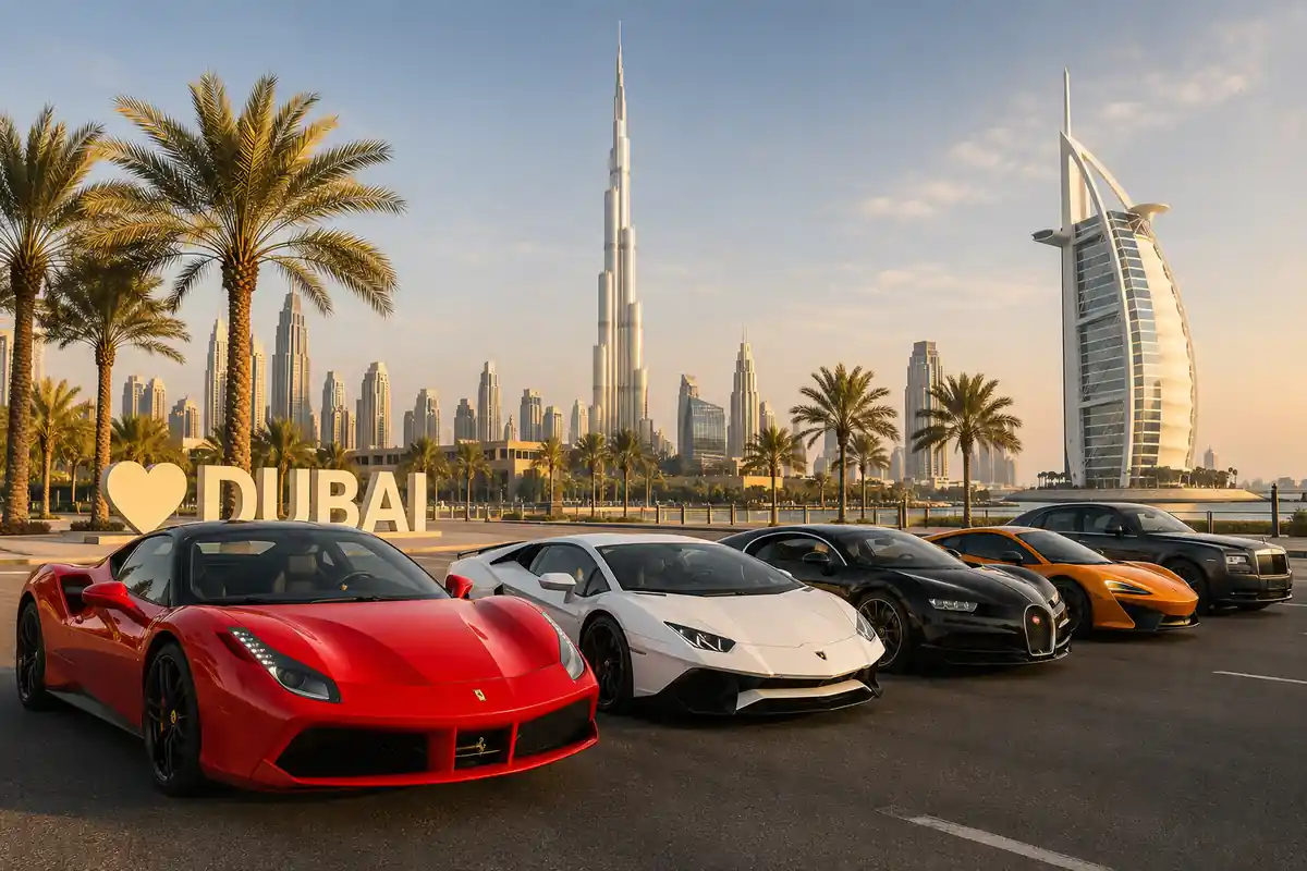 Best Places to See Supercars in Dubai