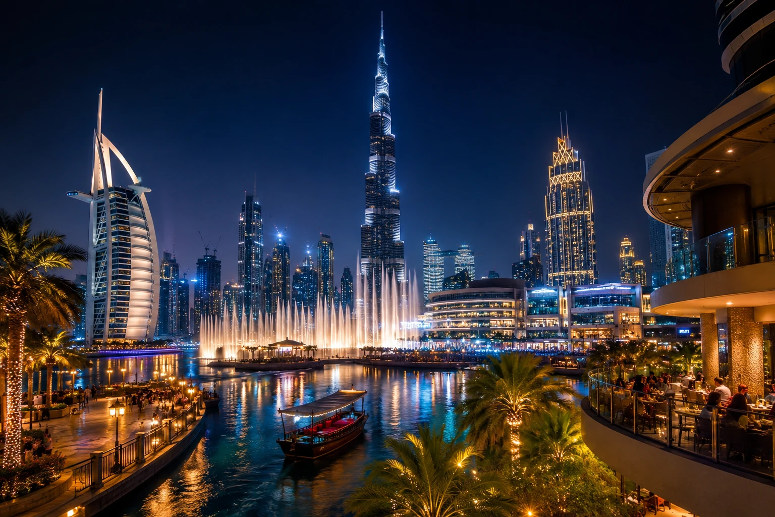Dubai in October and November tour - Dubai by Night with Burj Khalifa Ticket