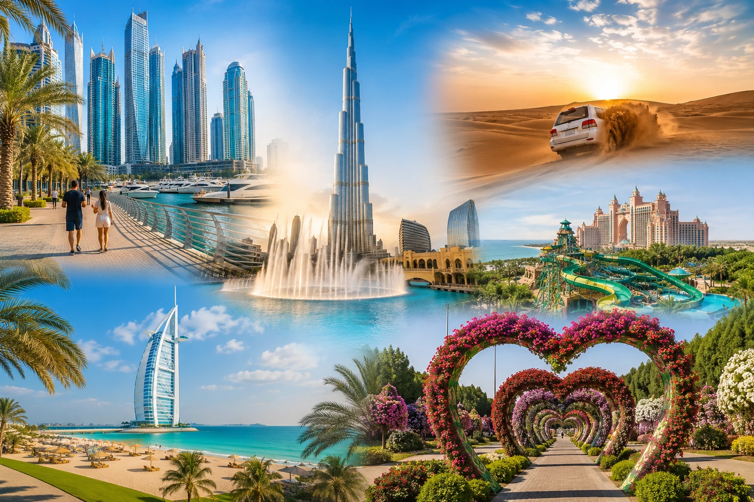 best outdoor attractions in dubai