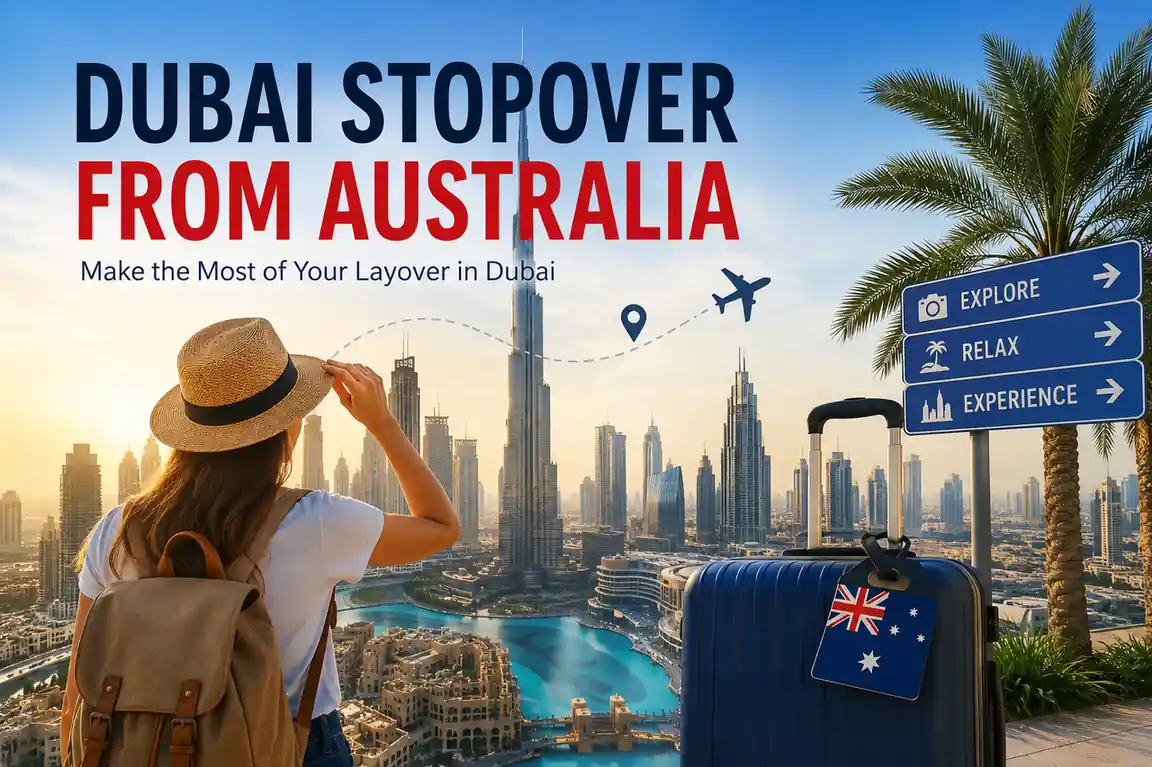 Dubai stopover from Australia